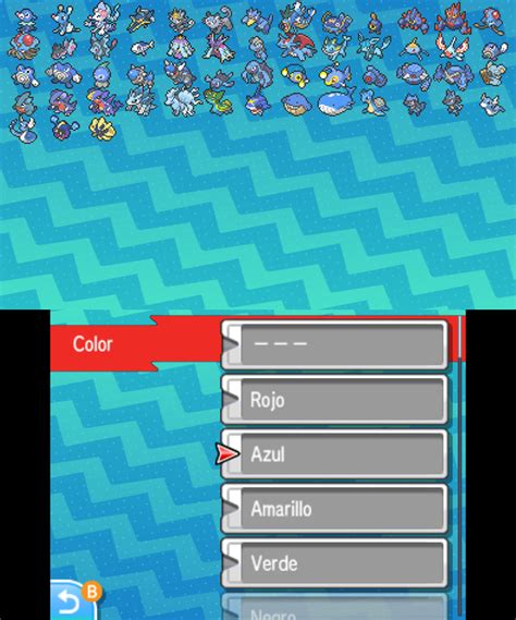 Lista de Pokémon por color .
